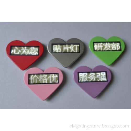 High Quality LED Badge Low Price LED Badge